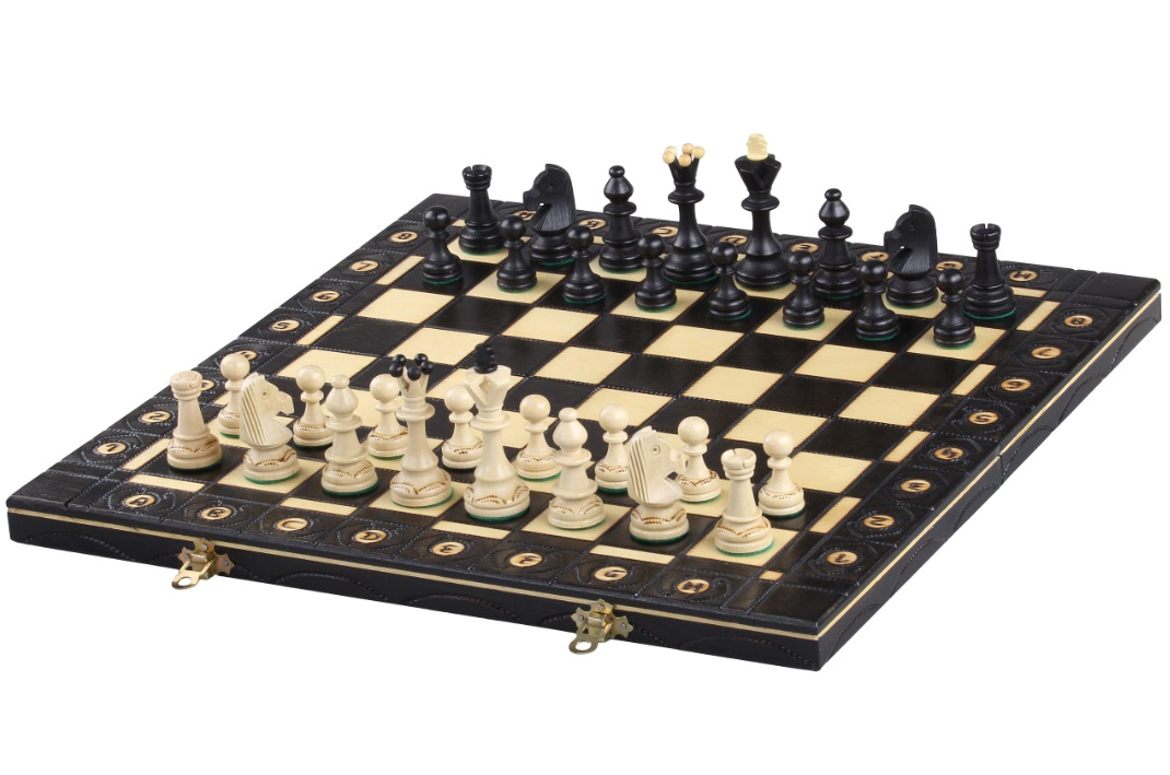 Nobilis: juego de ajedrez de madera premium | GeniusCrafted™
