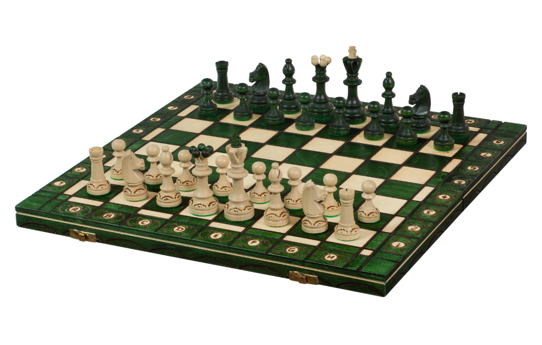 Nobilis: juego de ajedrez de madera premium | GeniusCrafted™